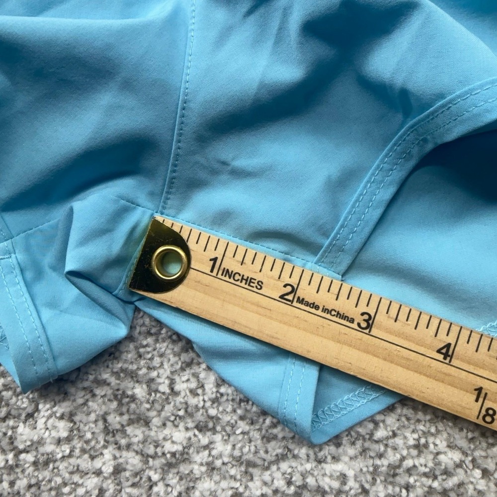Women's ZYIA Active Sky Blue Athletic Running Pocket Lined Sprint Shorts Size XL - Picture 7 of 8